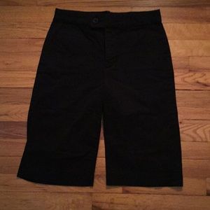NYDJ Chino black shorts. Size 6